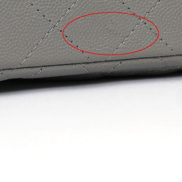 ❌SOLD❌17b Chanel Grey Mini Flap Bag - Picture 8 of 8